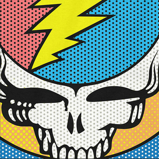 GRATEFUL DEAD STEAL YOUR FACE POP ART