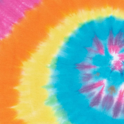 LIQUID BLUE UNPRINTED TIE-DYE