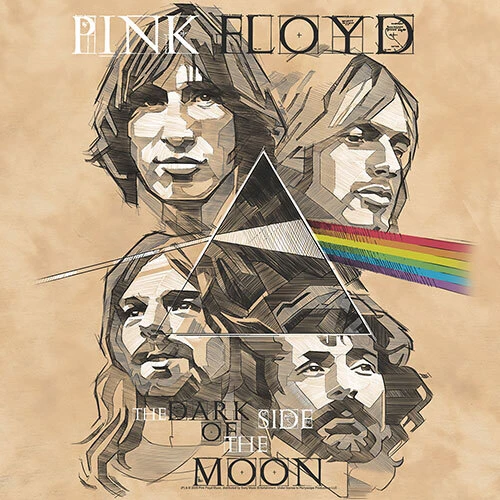 PINK FLOYD DARK SIDE SKETCH