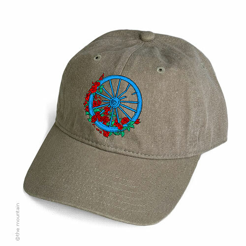 GRATEFUL DEAD WHEEL & ROSES HAT