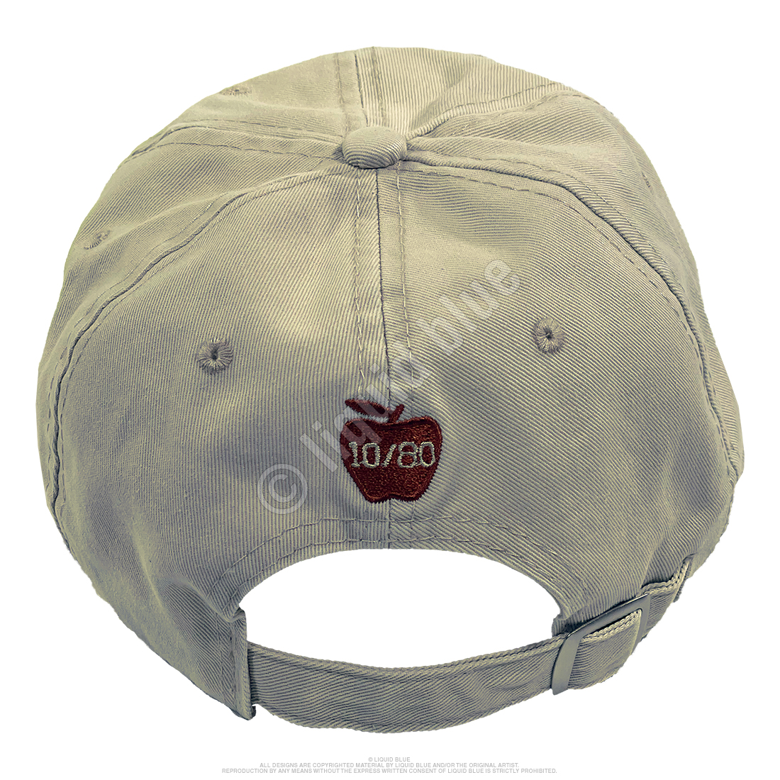 Grateful Dead San Francisco 69 Khaki Hat Liquid Blue