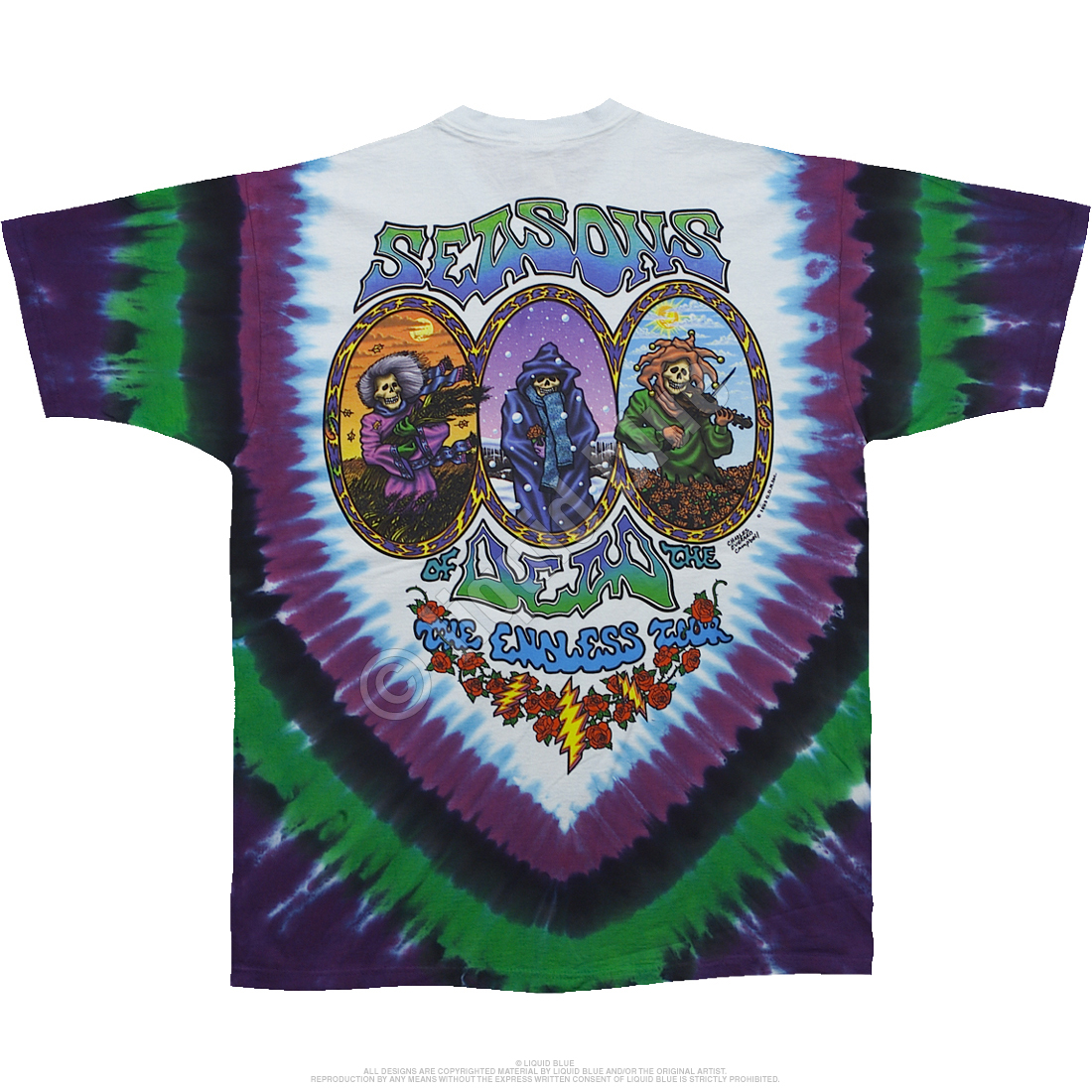 Grateful Dead Spring Training Tie-Dye T-Shirt - S