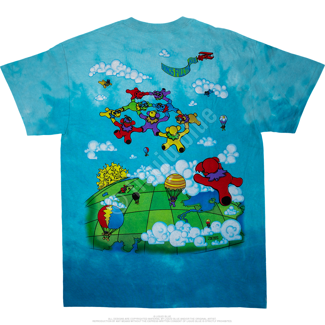 Grateful Dead - Trippy Jerry Bears - T-Shirt – Store Your Face