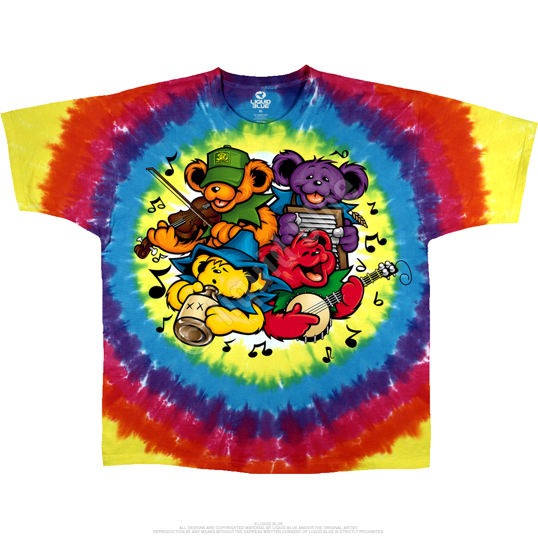 Butterbear Tie-Dye T-Shirt – iambutterbear