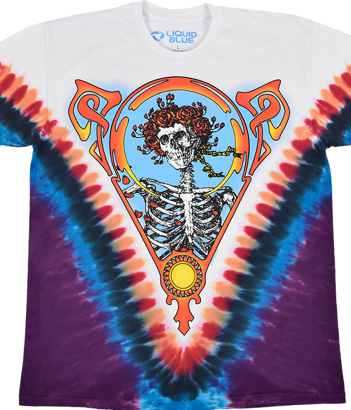 Grateful Dead Men's Bertha Tie Dye T-Shirt Multi