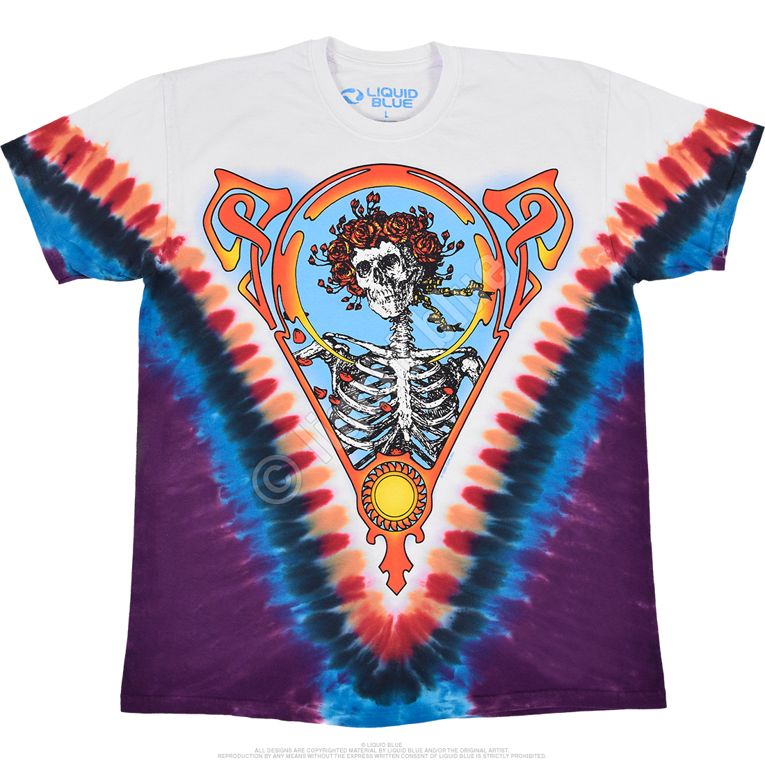 Liquid Blue GRATEFUL DEAD Amusement Park Tie-Dye T-Shirt – LABELS