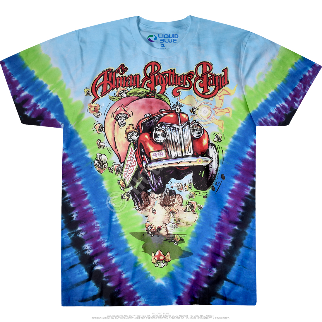 Allman Brothers Tie-Dye T-Shirt