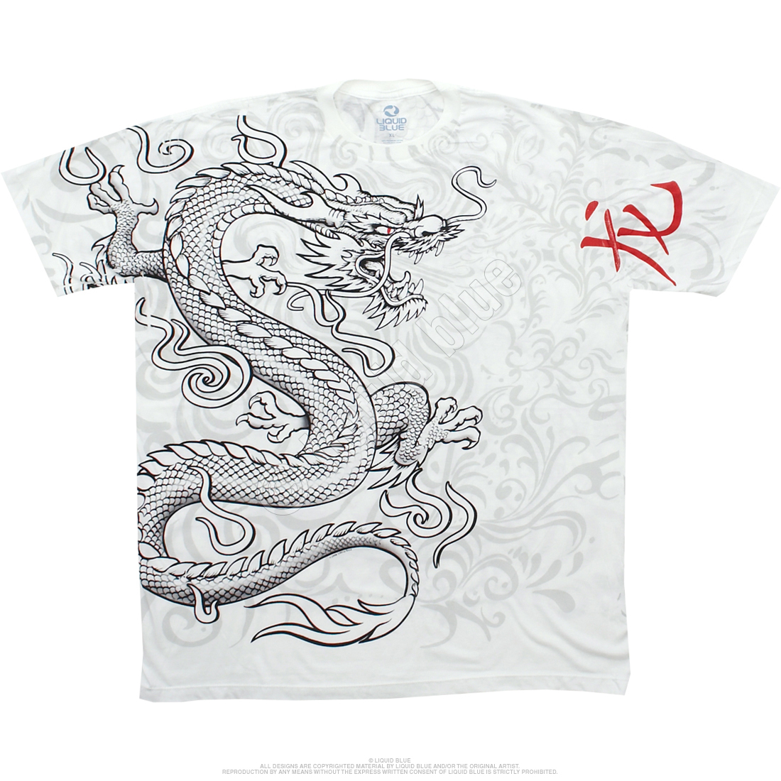 WHITE DRAGON NOODLE BAR - SOFT JERSEY T-SHIRT