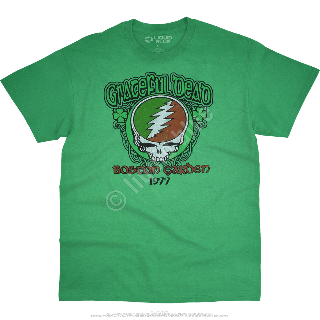 Liquid Blue, Shirts, Vintage Grateful Dead Tshirt 991 Boston Garden