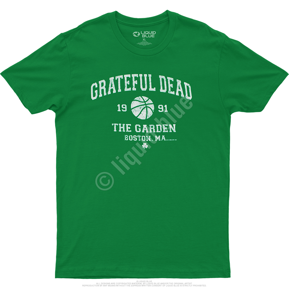 Vintage Grateful Dead T-Shirt 1991 Boston