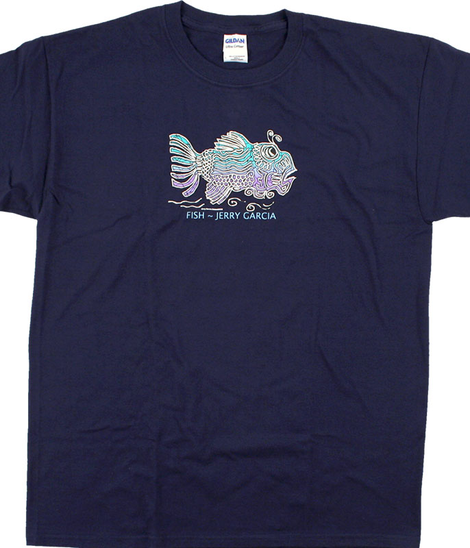 Jerry Fish Navy T-Shirt