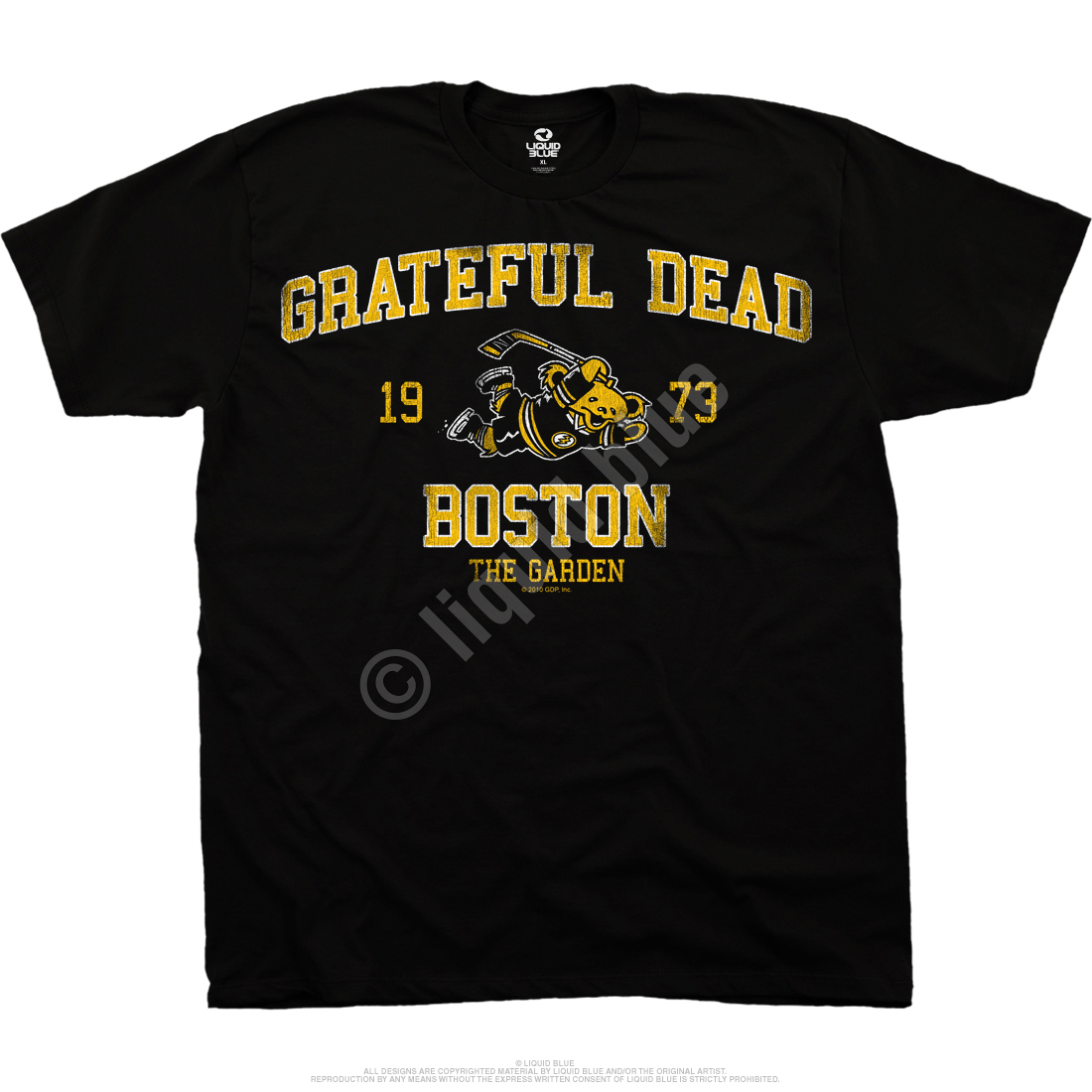 Grateful Dead Boston Bruins shakedown lot style shirts