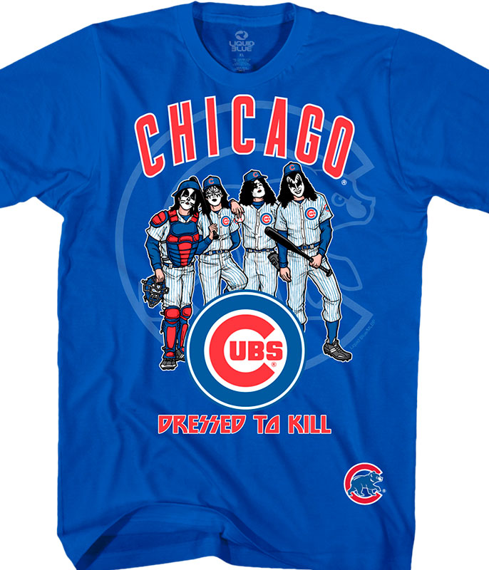 Chicago Cubs Steal Your Base Blue Athletic T-Shirt