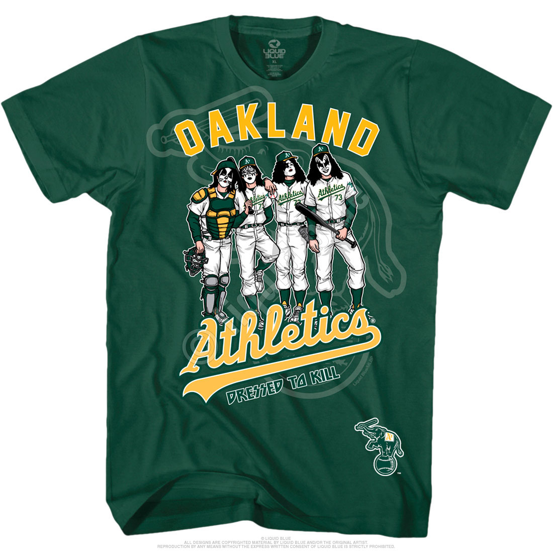 oakland a's light green jersey