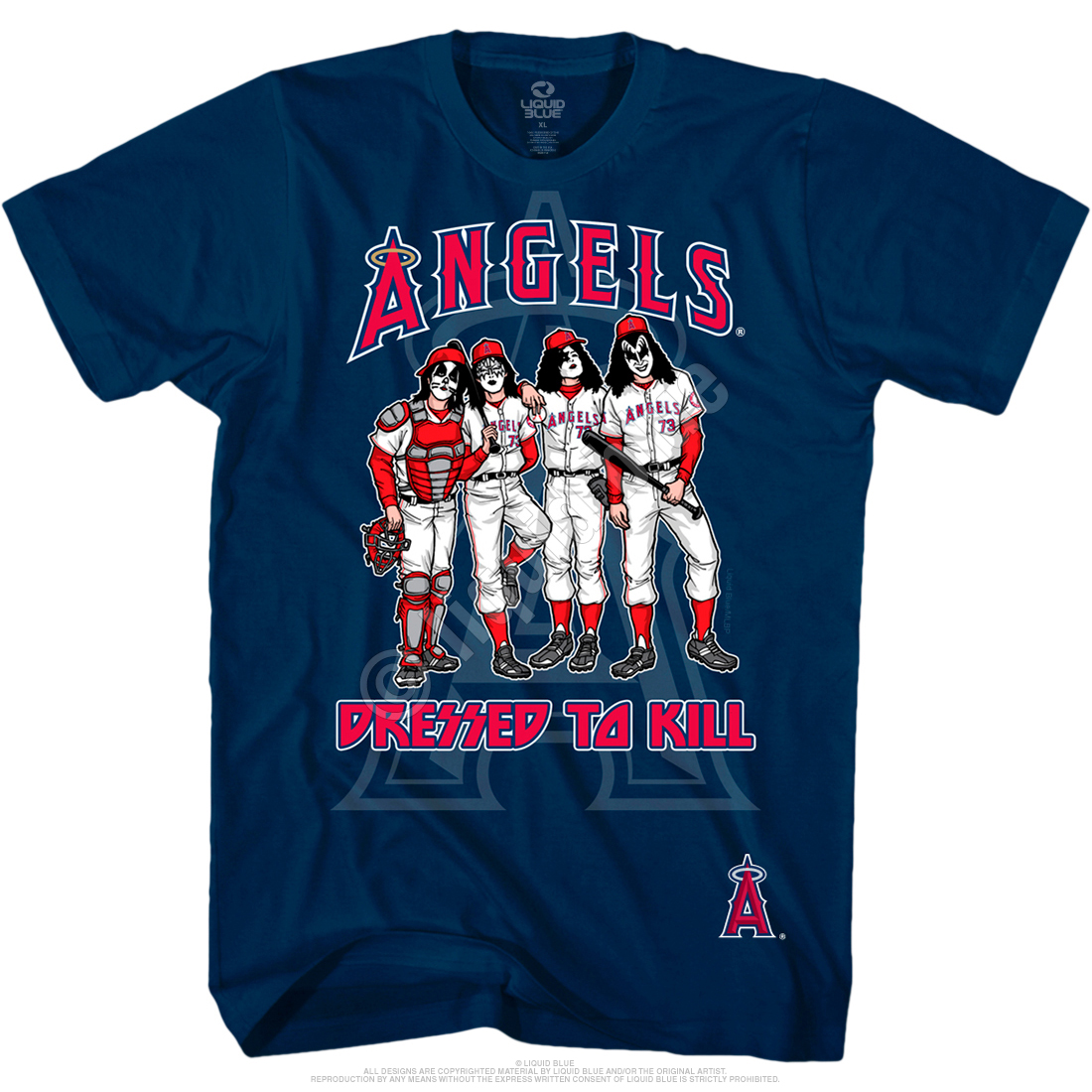 Los Angeles Dodgers Dressed to Kill Blue T-Shirt