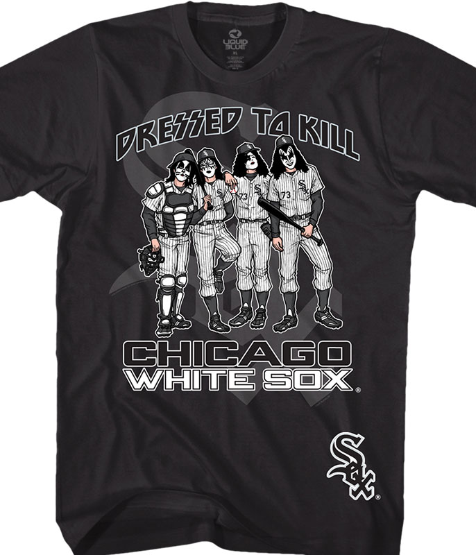 Go White Sox T-Shirt (Small,Athletic Heather)