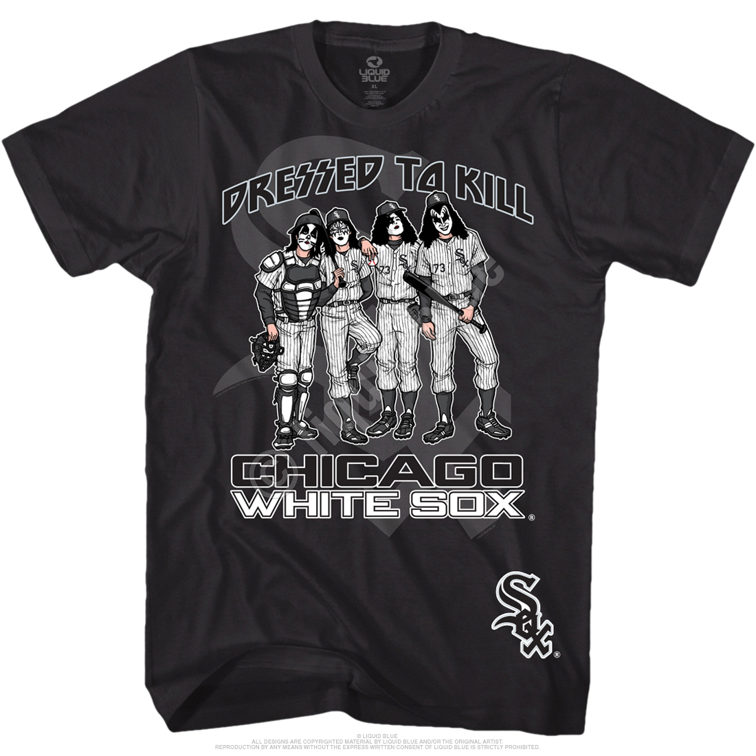 Men's Cream Chicago White Sox Hardball Tie-Dye T-Shirt