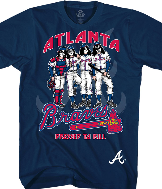 Atlanta Braves Lanyard Navy