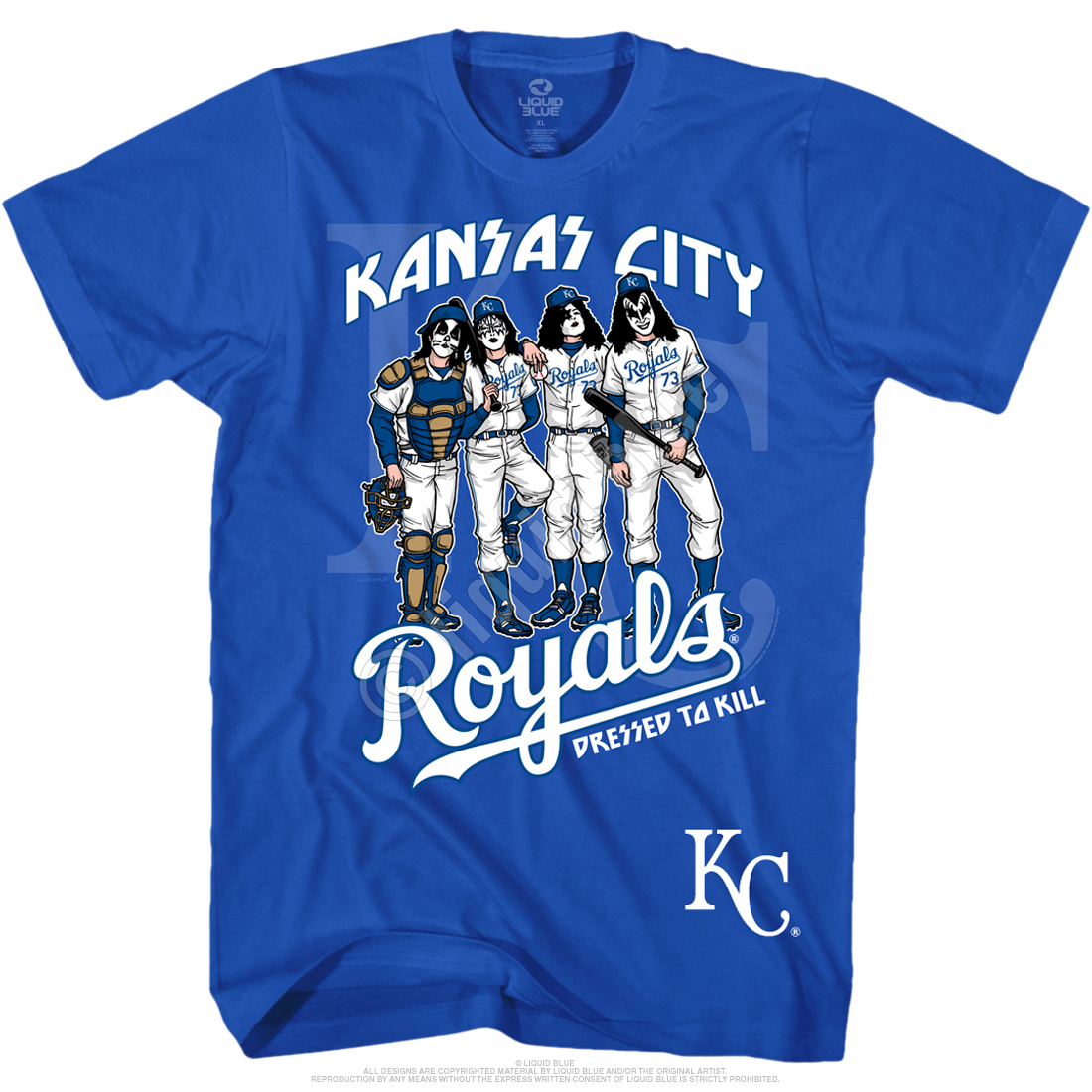 MLB Kansas City Royals Plus Size Women's Basic Tee 