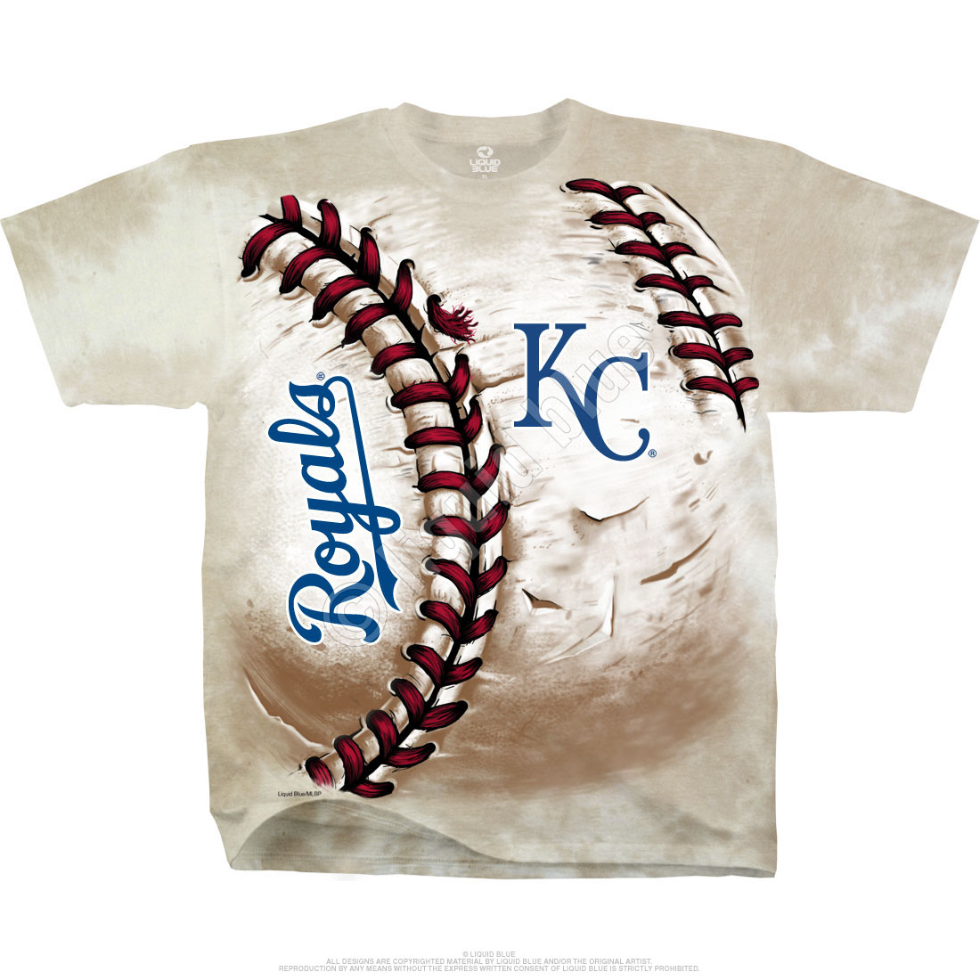 Kansas City Royals Burst Tie-Dye T-Shirt