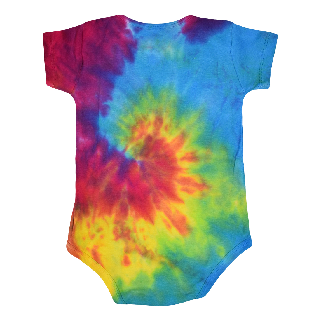 Bob Marley Smile Tie-Dye Onesie Liquid Blue