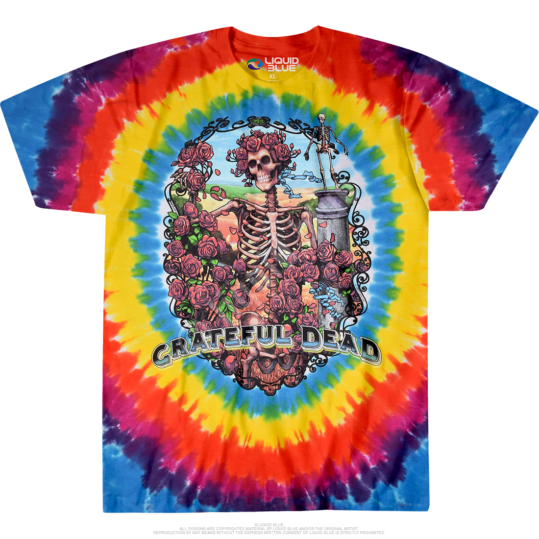 Grateful Dead Batik Bertha Tie-Dye T-Shirt - 5XL