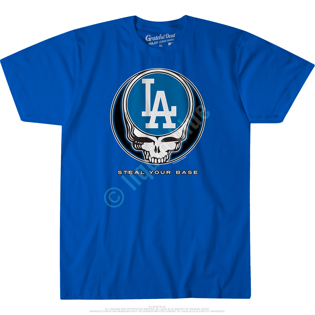 Los Angeles Dodgers Dressed to Kill Blue T-Shirt