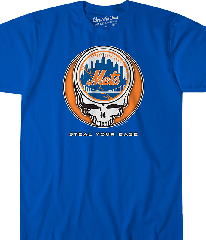 New York Yankees Grateful Dead Steal Your Base Shirt