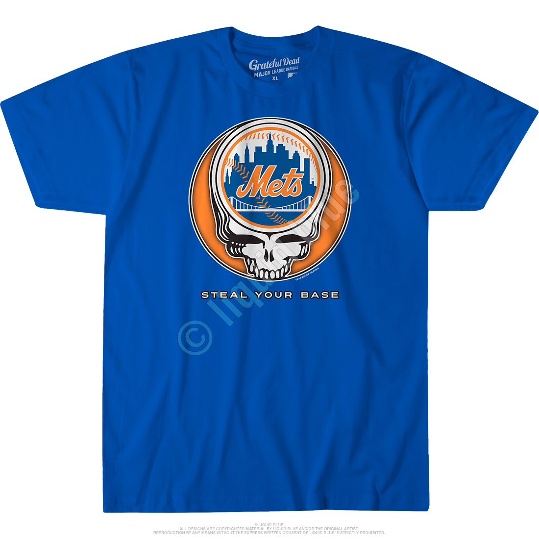 MLB New York Mets T-Shirt Grey (XXL) – Chop Suey Official