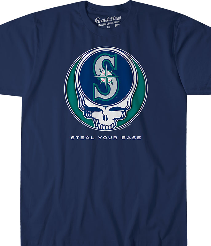 New York Yankees Steal Your Base Navy Athletic T-Shirt