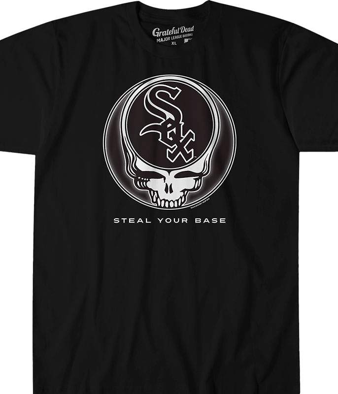 MLB Productions Youth Black Chicago White Sox T-Shirt Size: Large