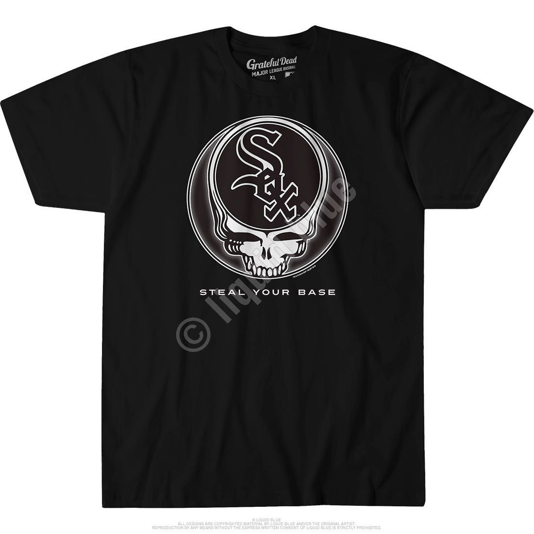 Chicago White Sox Grateful Dead Steal Your Base Shirt