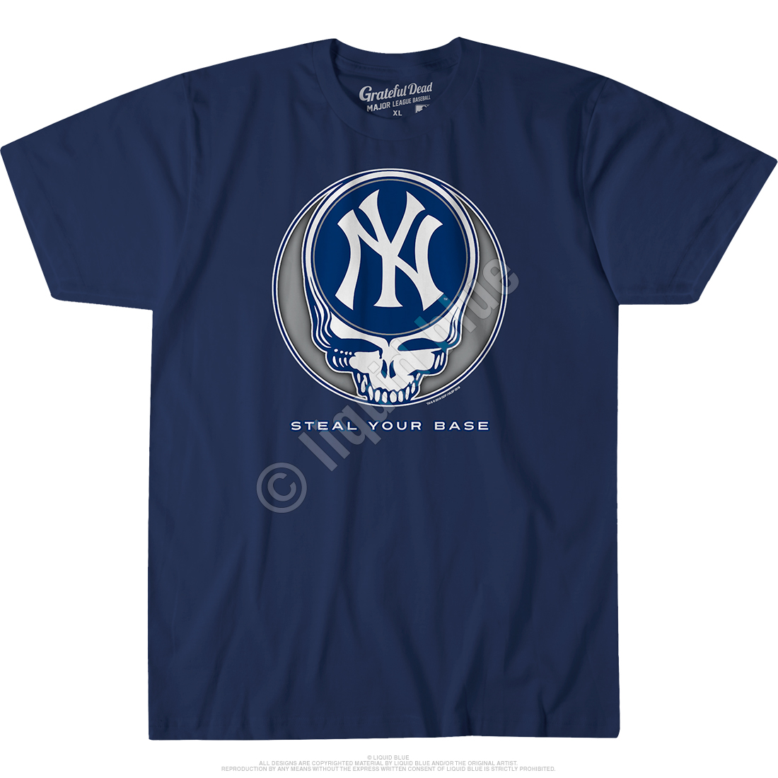 MLB New York Yankees Grateful Dead Hawaiian Shirt - Tagotee