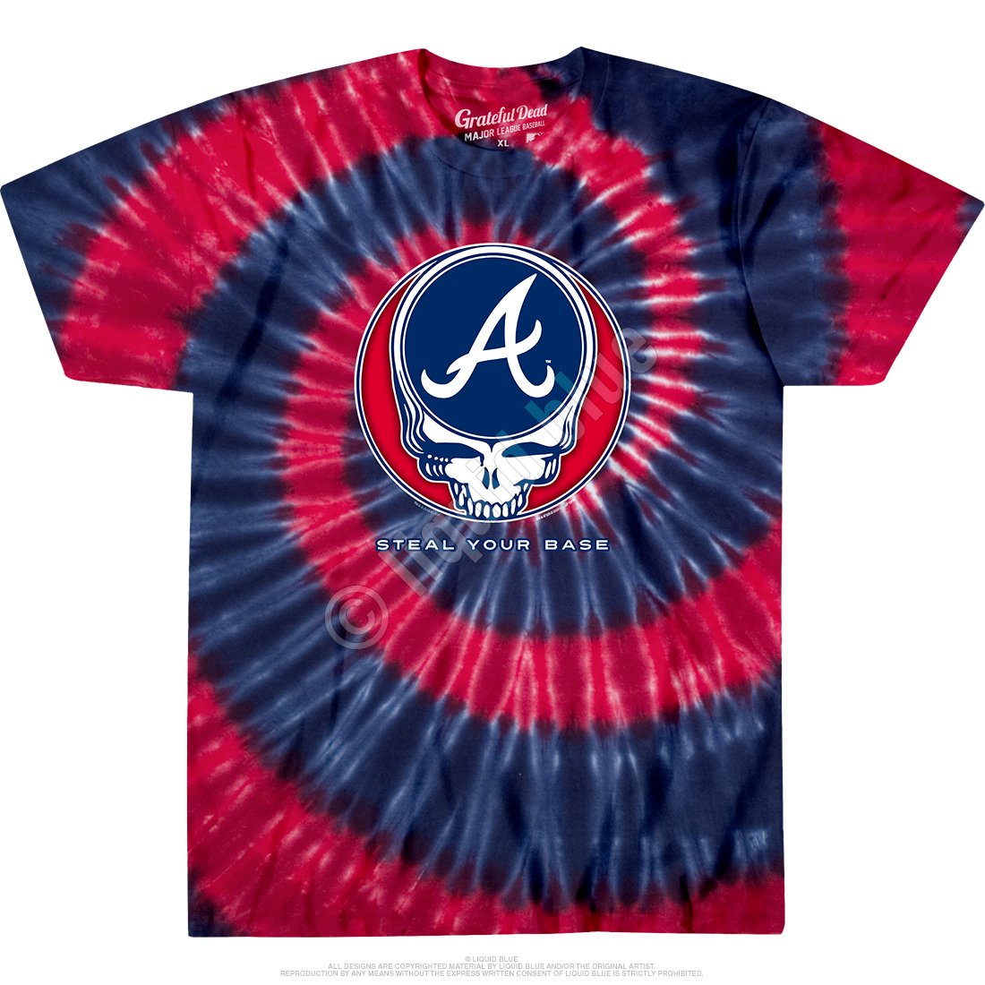 1998 Braves tie-dye tee - Gem