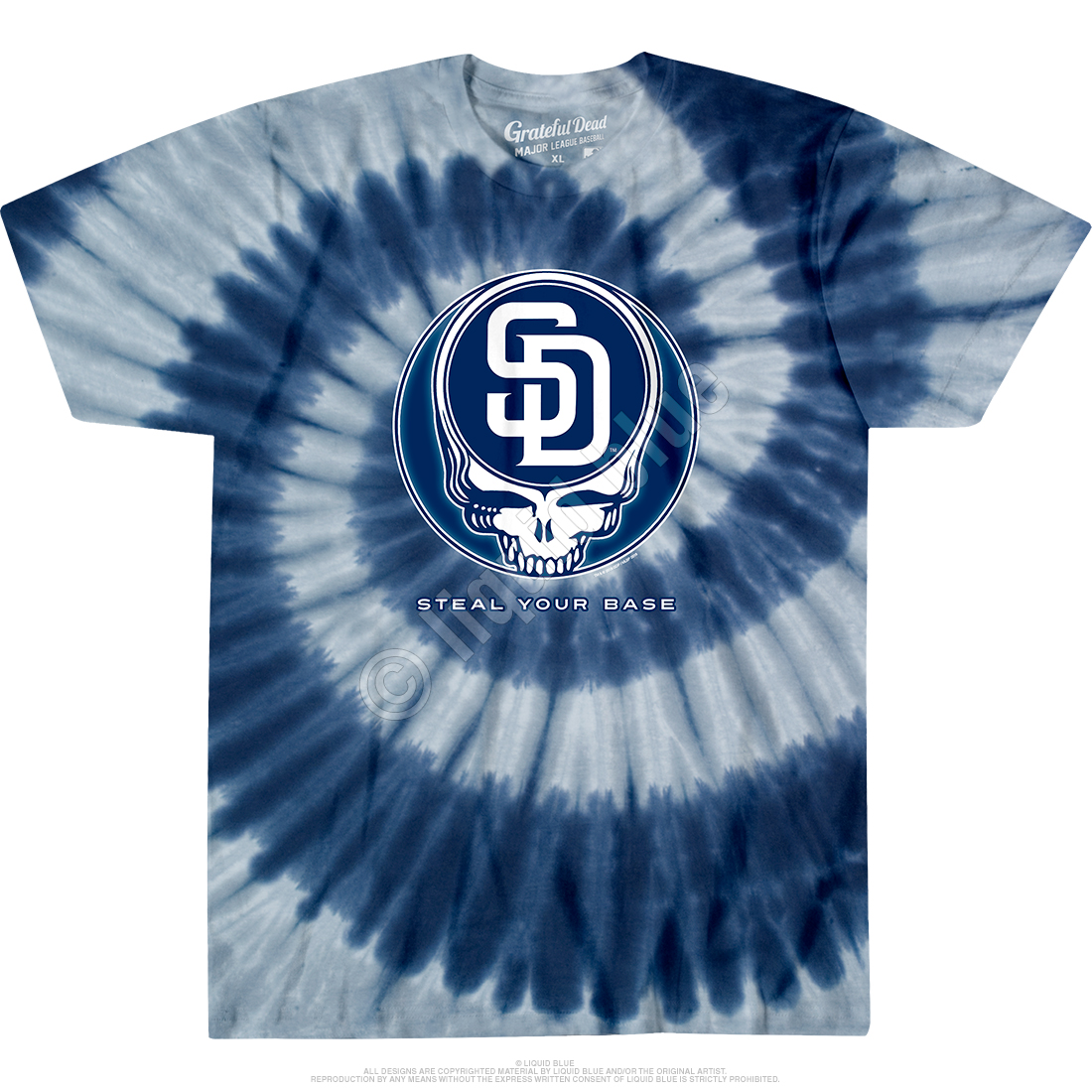 St. Louis Cardinals Steal Your Base Tie-Dye T-Shirt