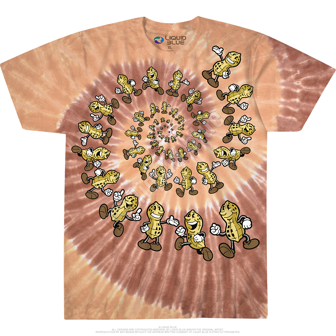 Popsicle Spiral Tie-Dye T-Shirt