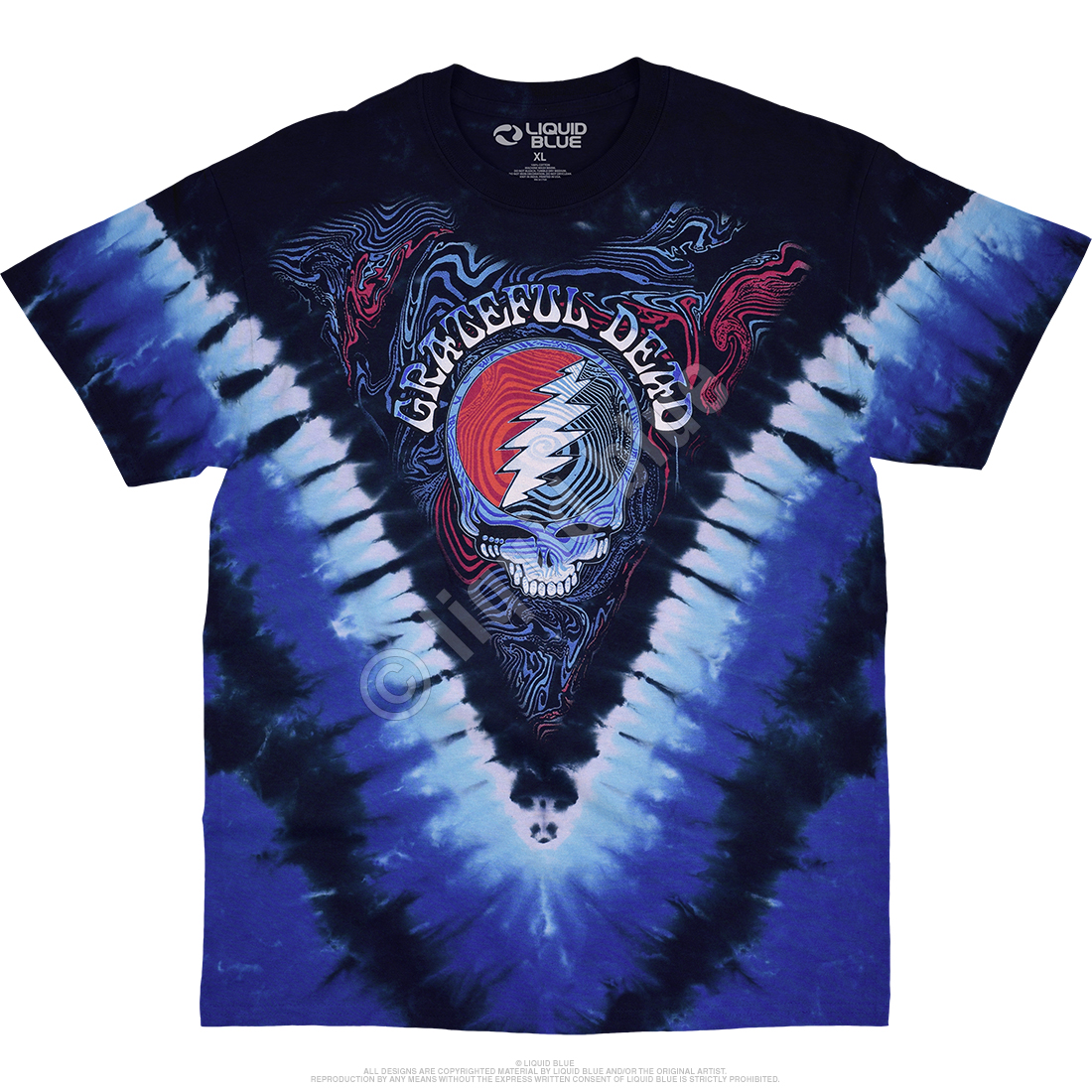 Ripple Tie Dye Special Edition Grateful Dead Inspired shirt