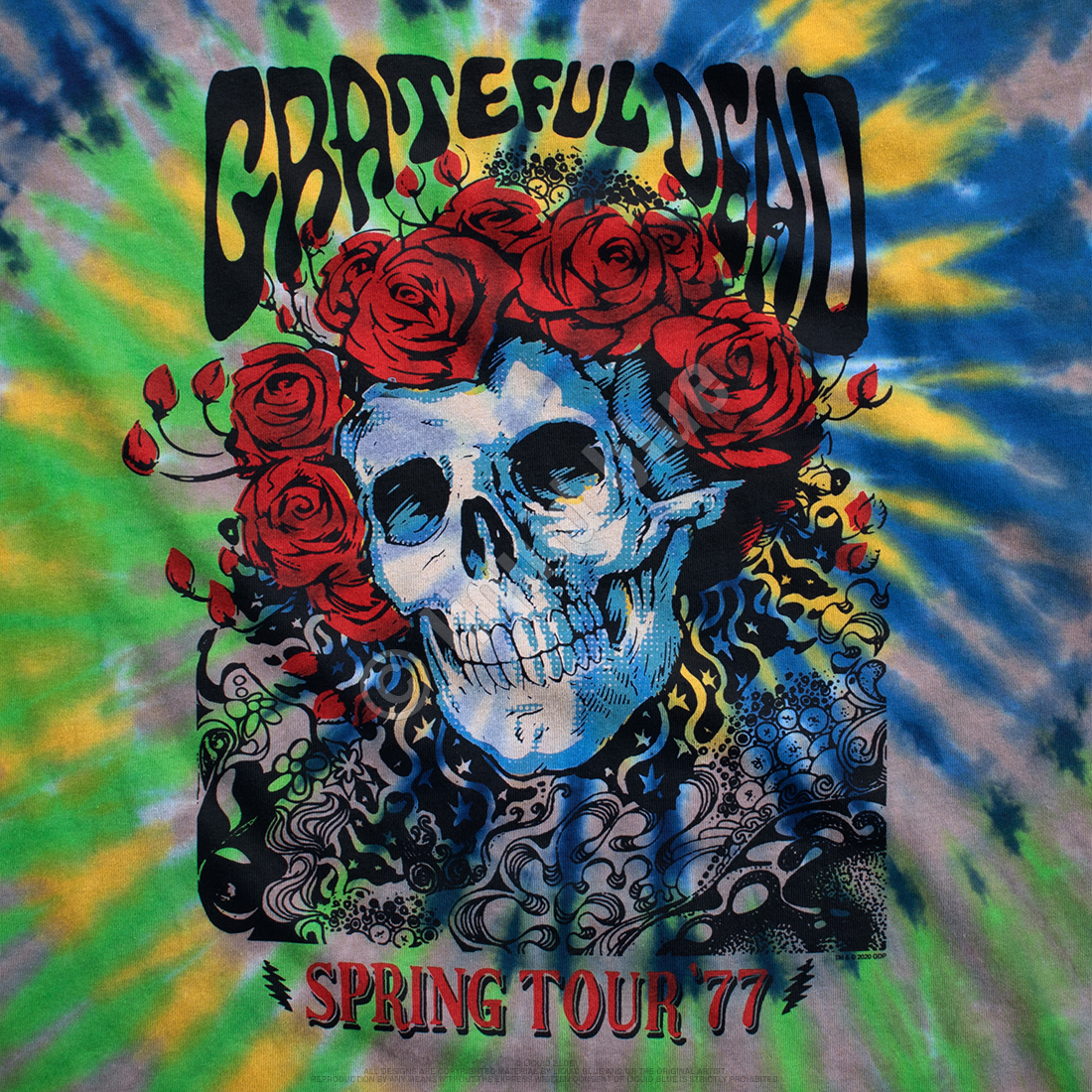 Grateful Dead Bertha Tie Dye T-Shirt