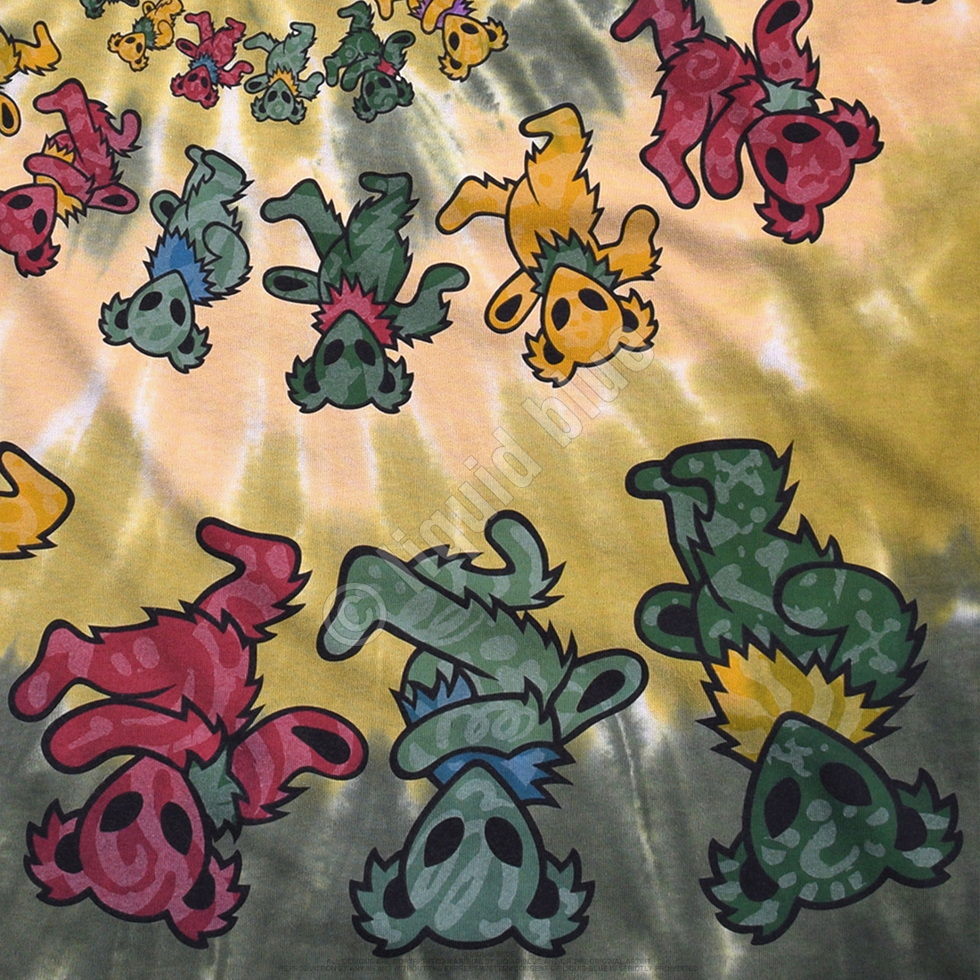 Grizzly x Grateful Dead T-Shirt Tie Dye - Billion Creation