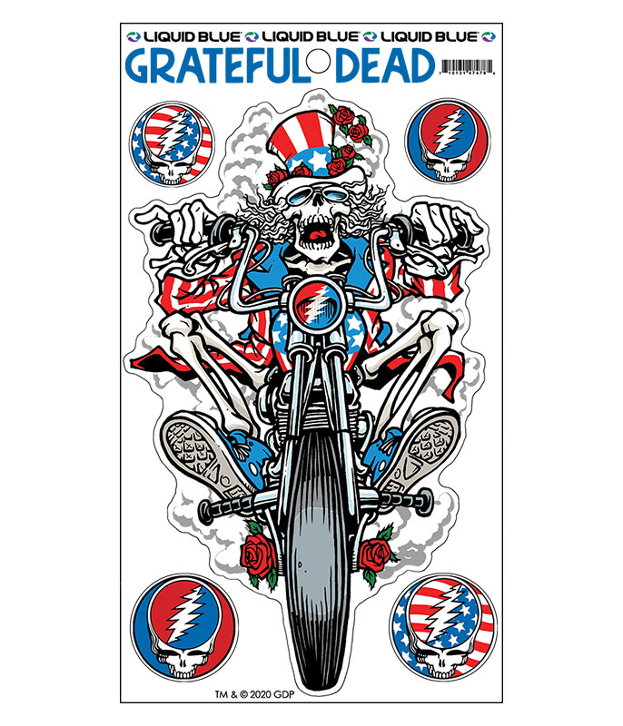 Grateful Dead Moto Sam - Bumper Sticker / Decal - Peace Resource Project