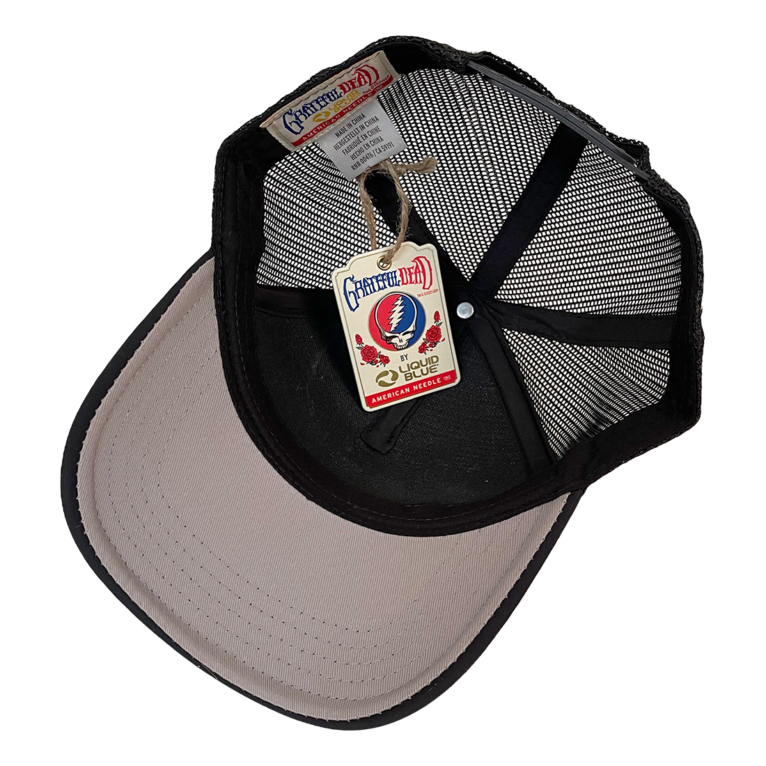 Grateful Dead Black Baseball Caps - Many Hat Styles – Amigos & Us