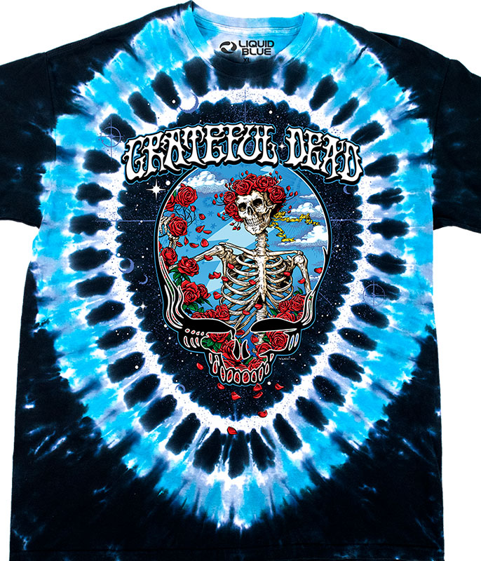 Liquid Blue Grateful Dead Bertha Tie Dye T Shirt – LABELS VINTAGE