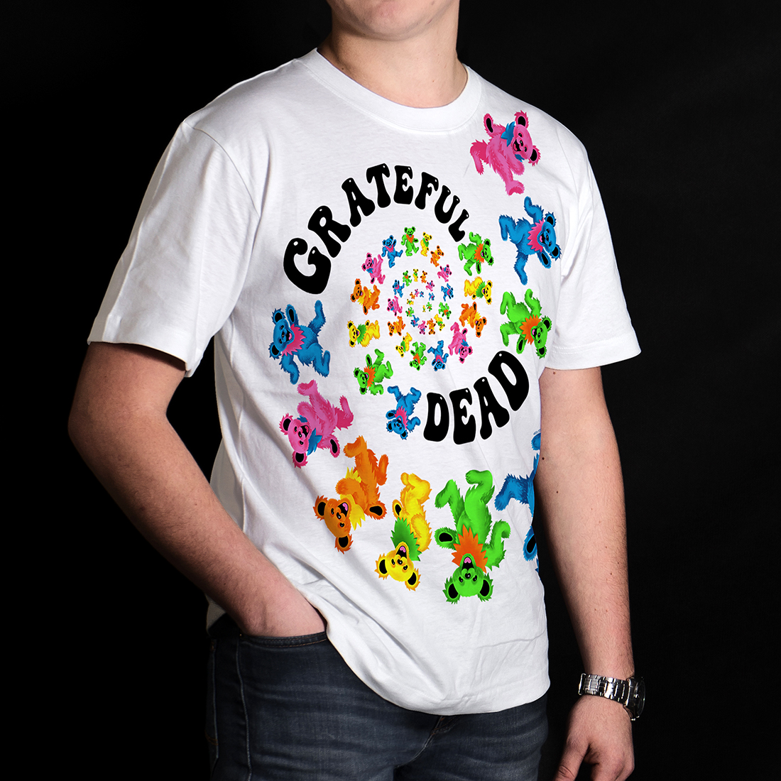 Liquid Blue Grateful Dead Spiral Bear 3.0 Tee – DTLR