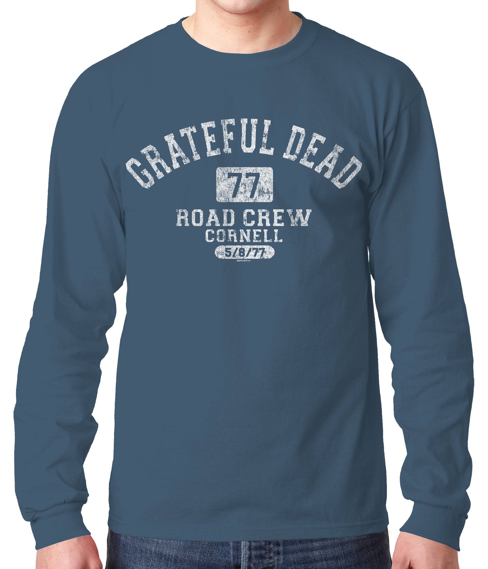 Grateful Dead Cornell 77 Long Sleeve T-Shirt Tee by Liquid Blue