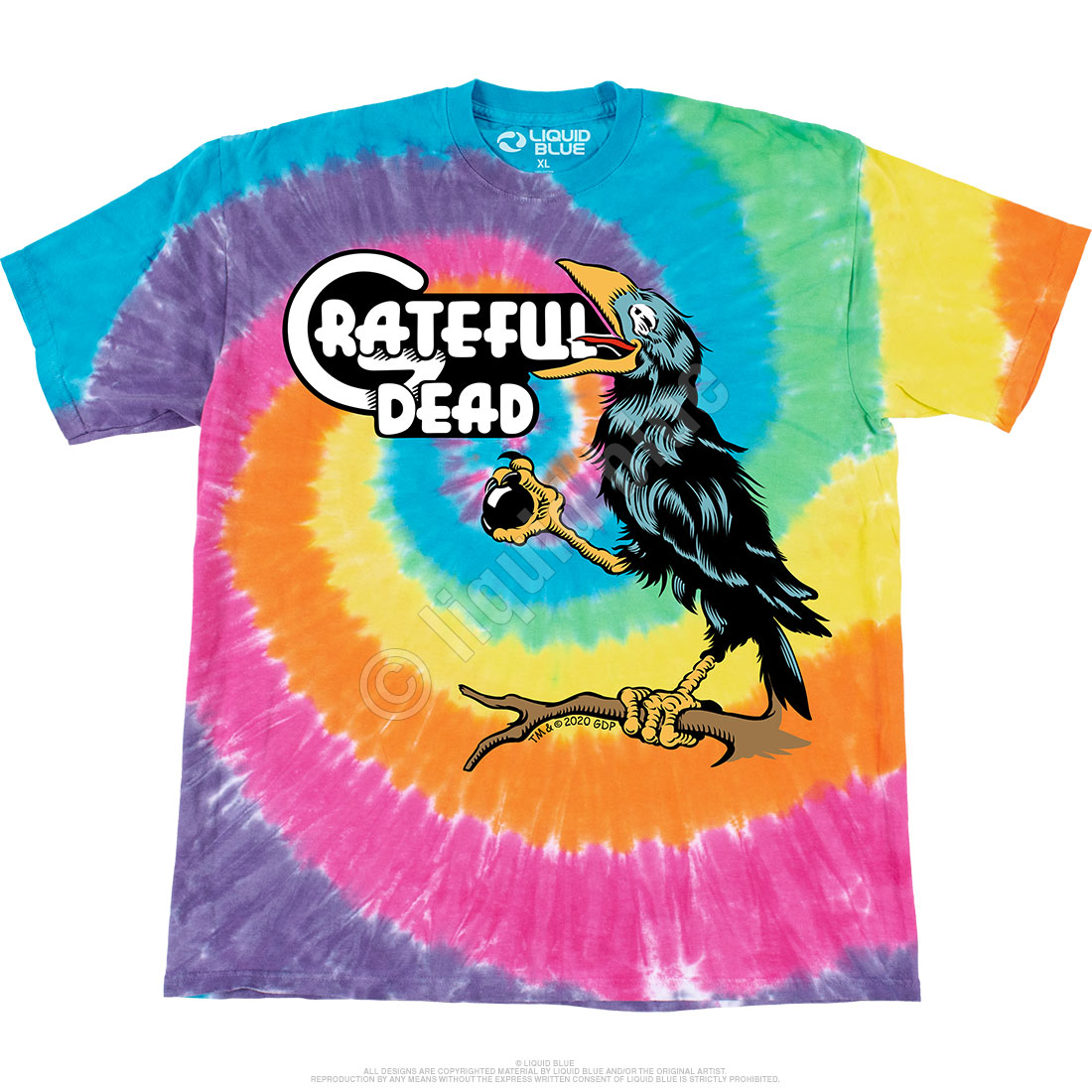 Grateful Dead Bird Song White T-Shirt - Special Order