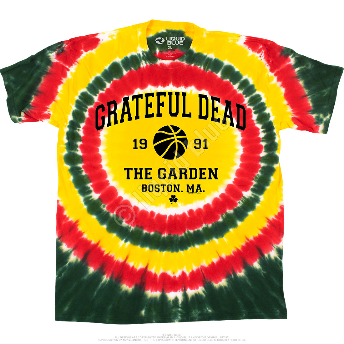 Grateful Dead Boston Garden '91 Tour T Shirt