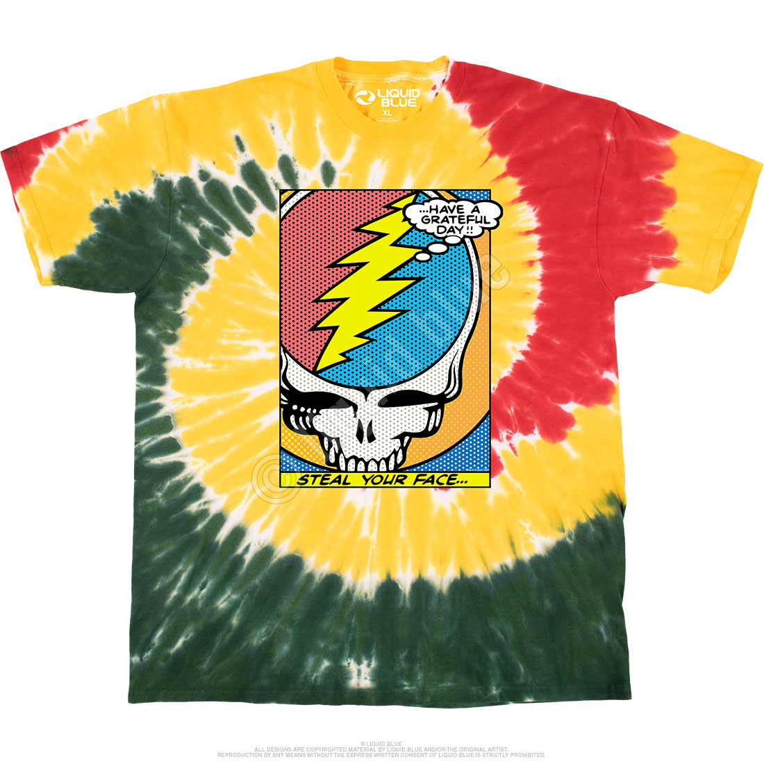 Steal Your Face Pop Art T-Shirt