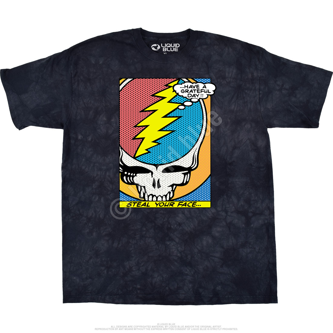 Carolina Panthers Grateful Dead Steal Your Face Shirt - High