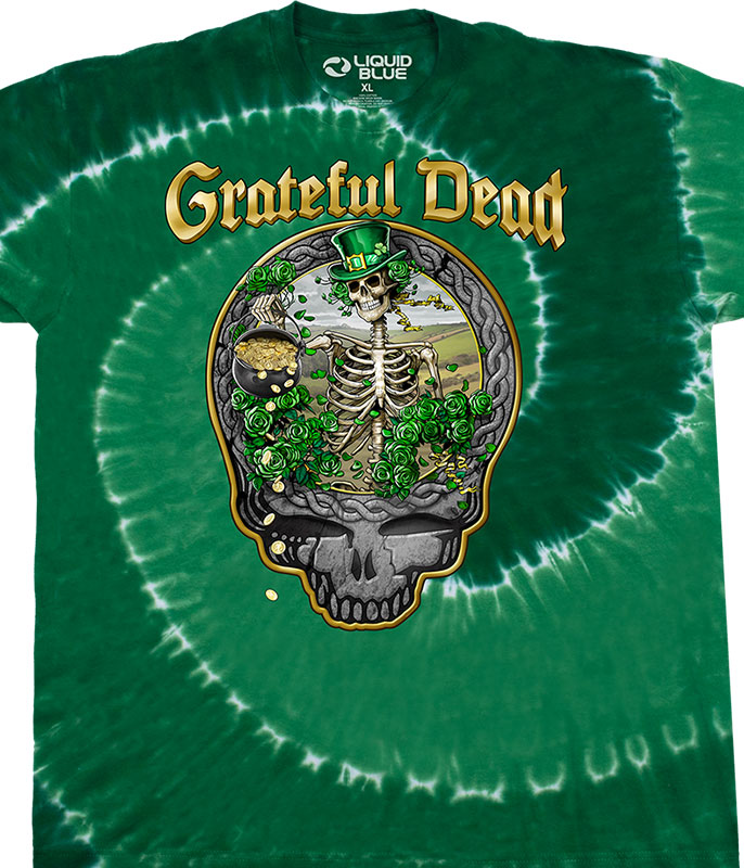 Liquid Blue Men Liquid Blue Grateful Dead Bertha '77 Tee Grey SM