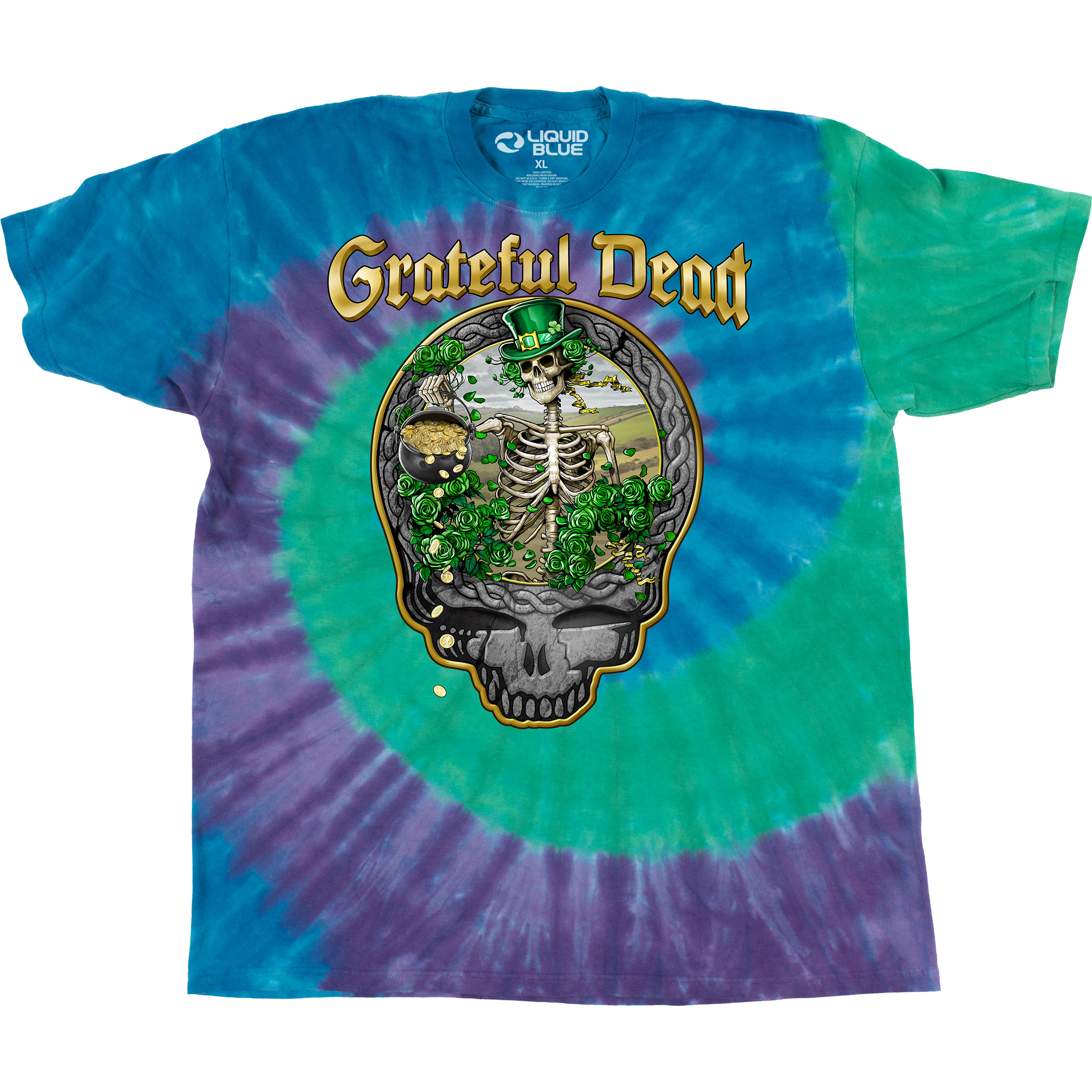 Grateful Dead Celtic Bertha T-Shirt Tee by Liquid Blue